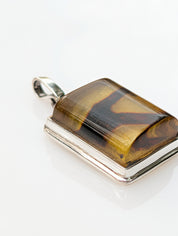 Solar Vein Pendant | Sterling Silver Baltic Silver | Tears of the Sun