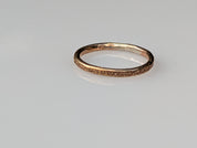 Handmade Stacking Ring — Solid Brass or Copper | Sizes 5–11