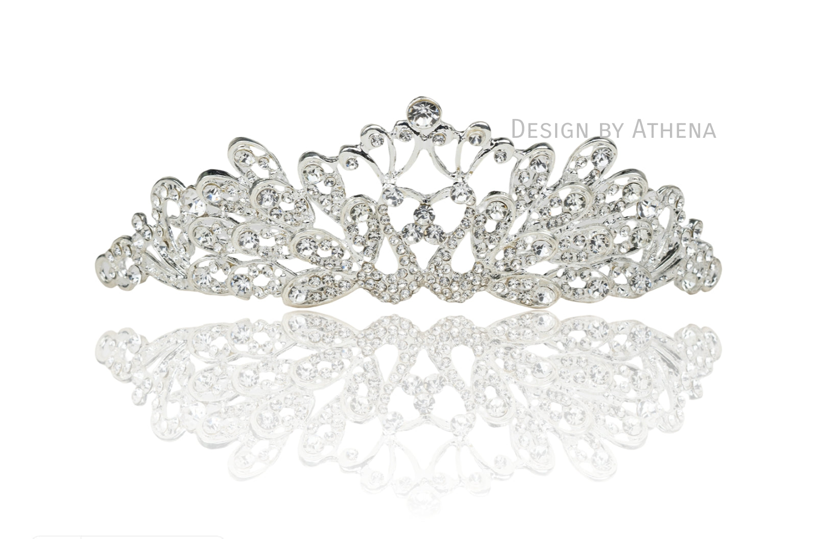 Bridal Silver Tiara Style 1