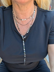 Sample Sale: Layering Y Necklace in Stainless Steel