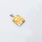 Temple of Light Pendant | Sterling Silver Baltic Amber | Tears of the Sun