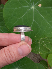 Tidal Rift — Labradorite Ring in Sterling Silver