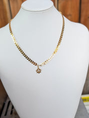 Sample Sale: Chevron Pendant Necklace — Lotus, Mandala & More