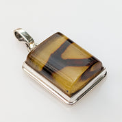 Solar Vein Pendant | Sterling Silver Baltic Silver | Tears of the Sun