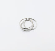 3 Band Intertwined Ring in Sterling Silver