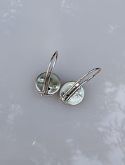 Pomegranate Kiss – Asymmetric Garnet Earrings