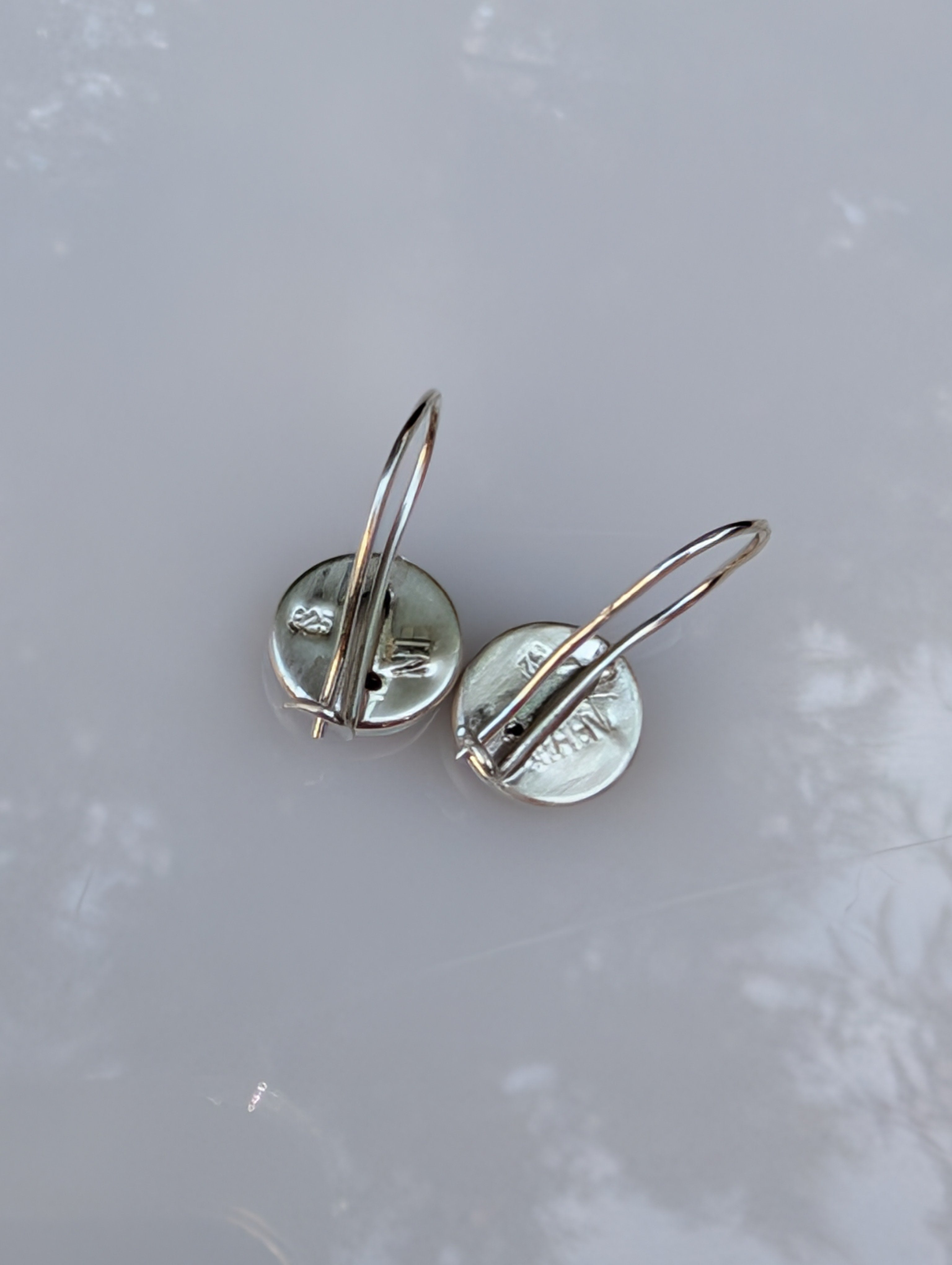 Pomegranate Kiss – Asymmetric Garnet Earrings