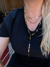 Sample Sale: Layering Y Necklace in Stainless Steel
