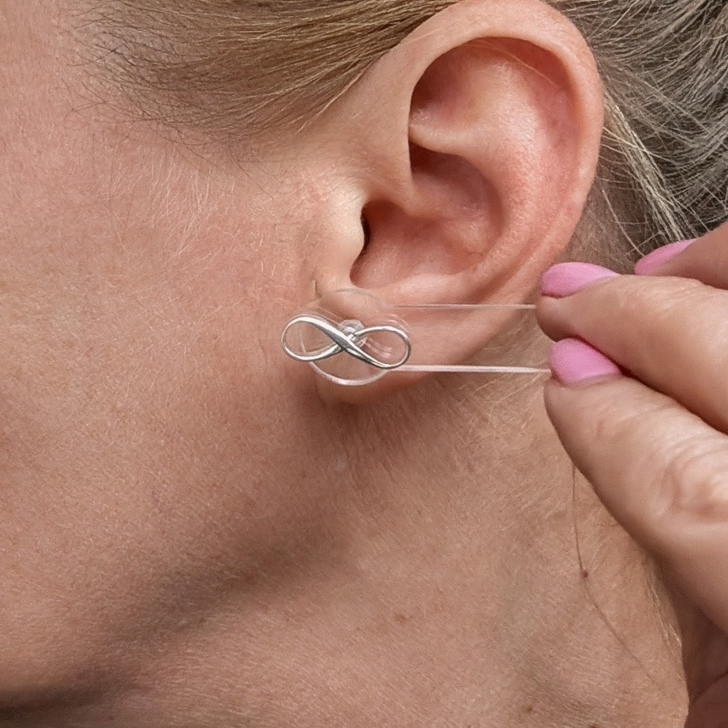 Infinity Stud Earrings