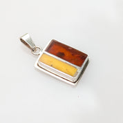 Daybreak Pendant | Sterling Silver Baltic Amber | Tears of the Sun