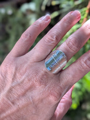 Beech Ring – Sterling Silver Botanical Statement Ring