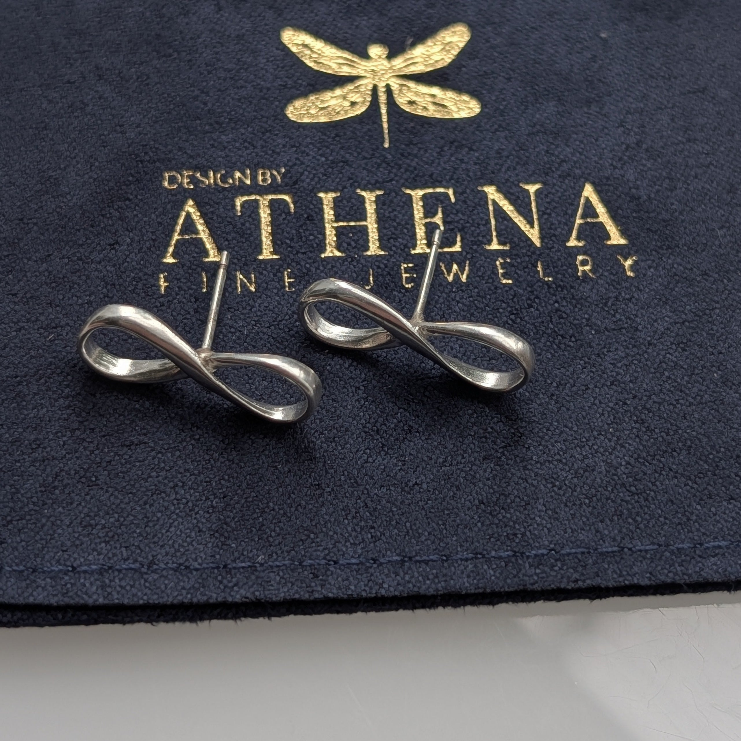 Infinity Stud Earrings