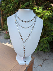 Sample Sale: Layering Y Necklace in Stainless Steel