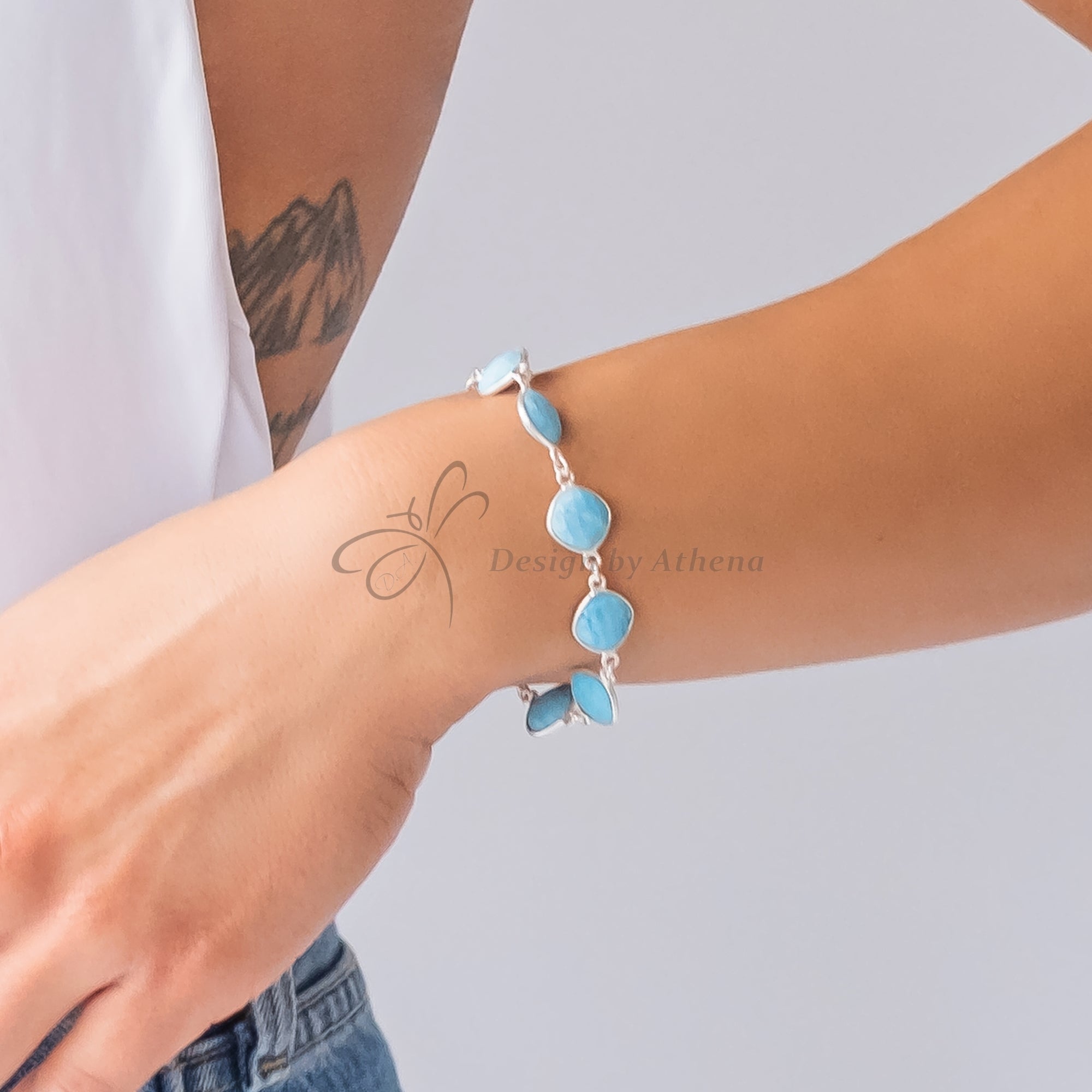 Sterling Silver Turquoise Statement Bracelet