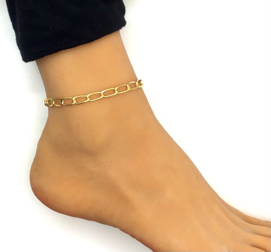 Chunky Gold Filled Anklet
